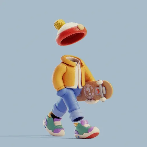 3d Invisible Friends