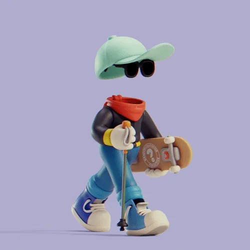 Invisible Friends 3D #689