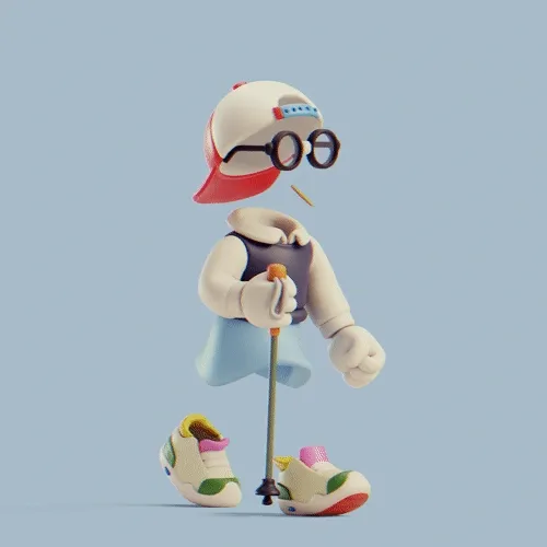 Invisible Friends 3D #911
