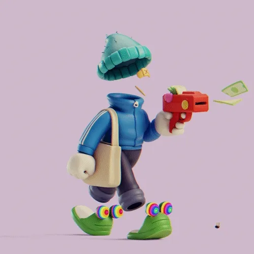 Invisible Friends 3D #4230