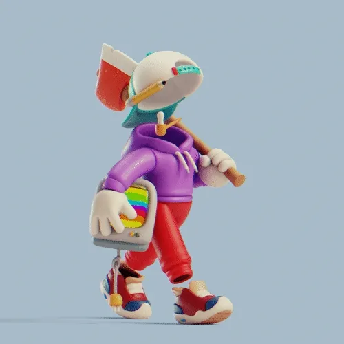 Invisible Friends 3D #2667