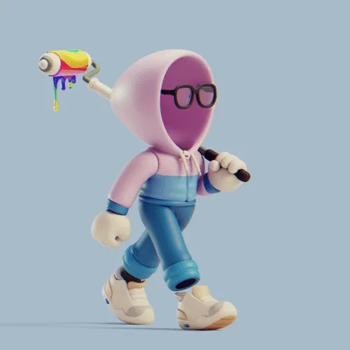 Invisible Friends 3D #2362