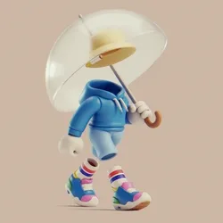 Invisible Friends 3D #4389