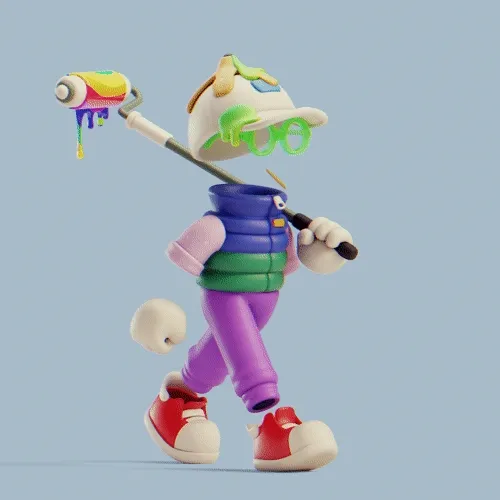 3d Invisible Friends