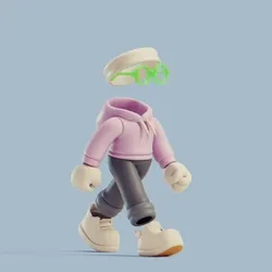 Invisible Friends 3D #2195