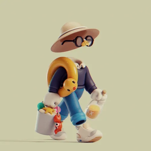 3d Invisible Friends
