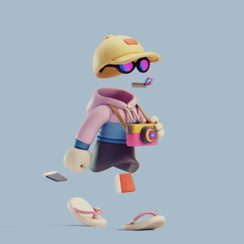 Invisible Friends 3D #4999