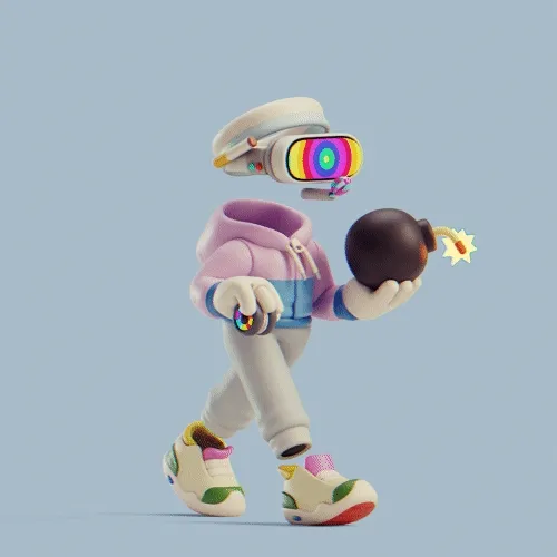 Invisible Friends 3D #4003