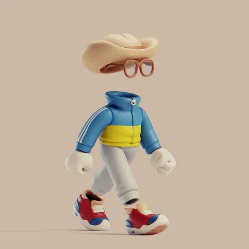 3d Invisible Friends