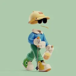 Invisible Friends 3D #4583