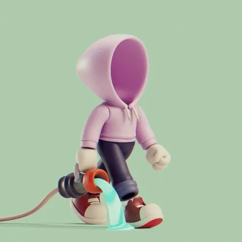 3d Invisible Friends