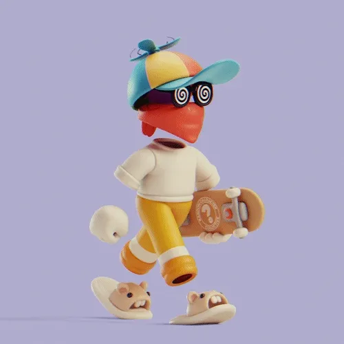 Invisible Friends 3D #4266