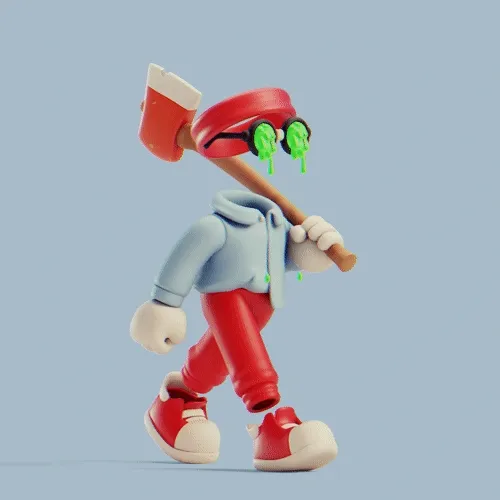 Invisible Friends 3D #3566