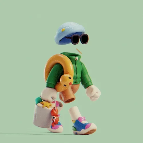 3d Invisible Friends
