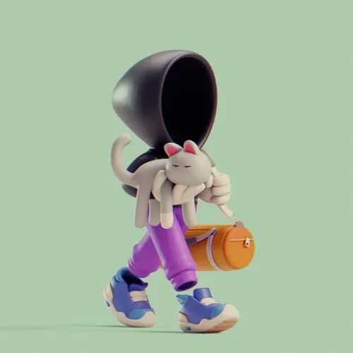 Invisible Friends 3D #3768