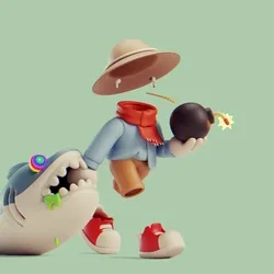 Invisible Friends 3D #3265