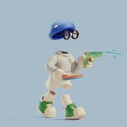 Invisible Friends 3D #859