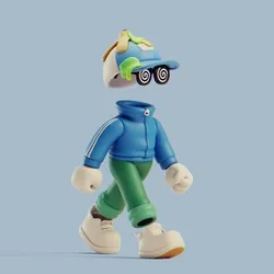 Invisible Friends 3D #4514
