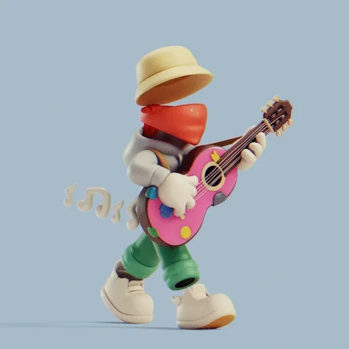 3d Invisible Friends