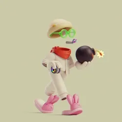Invisible Friends 3D #3619