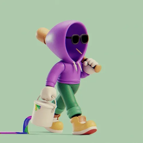 3d Invisible Friends
