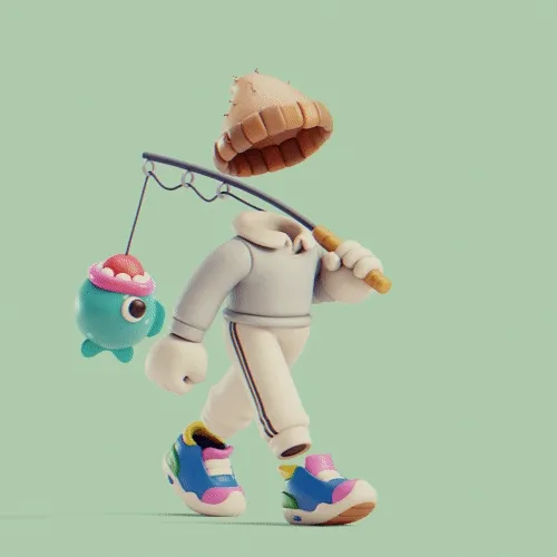 Invisible Friends 3D #3272