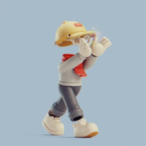 3d Invisible Friends