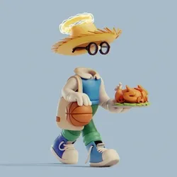 Invisible Friends 3D #1083