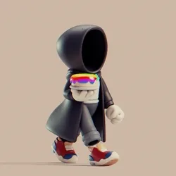 Invisible Friends 3D #996