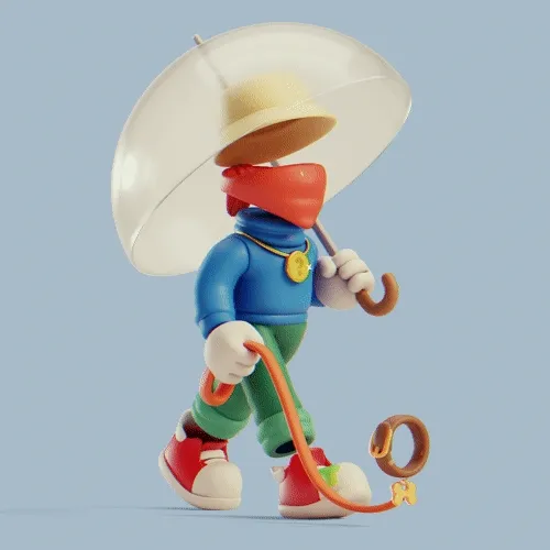 3d Invisible Friends
