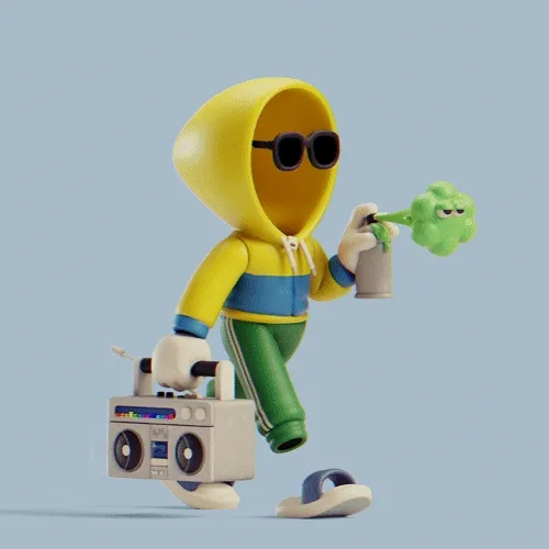 3d Invisible Friends
