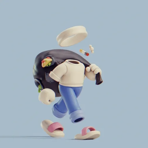 Invisible Friends 3D #1976