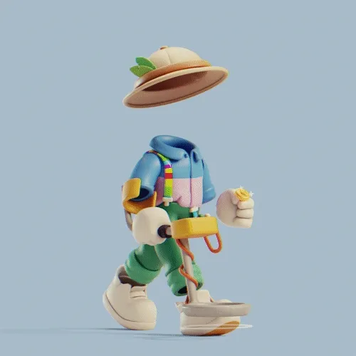 3d Invisible Friends