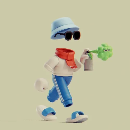 3d Invisible Friends