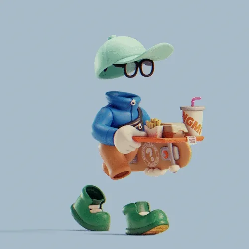Invisible Friends 3D #2346