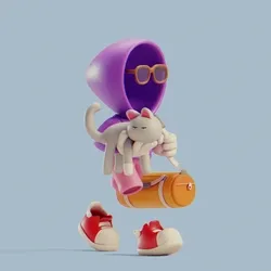 Invisible Friends 3D #3534