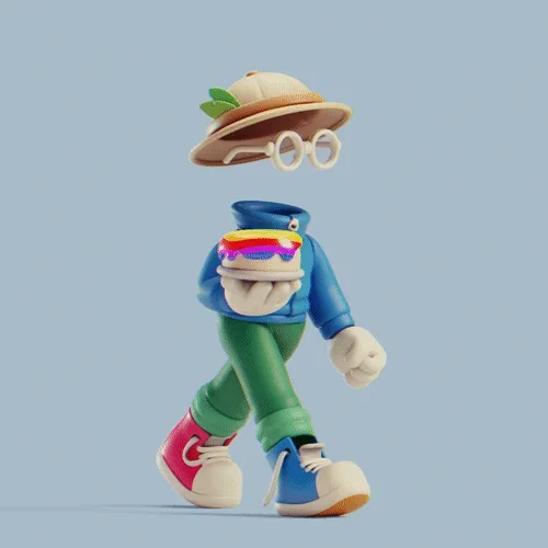 3d Invisible Friends