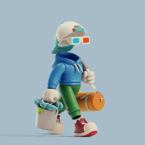 Invisible Friends 3D #1582