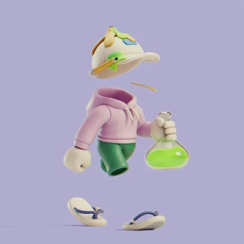 3d Invisible Friends