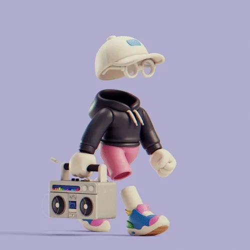 Invisible Friends 3D #3974