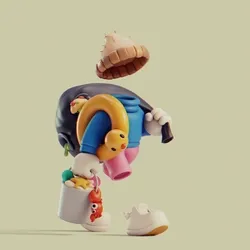 Invisible Friends 3D #1975