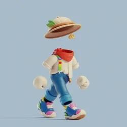 Invisible Friends 3D #2669