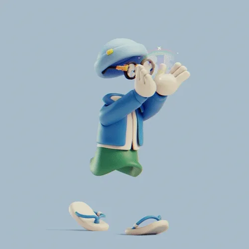 3d Invisible Friends