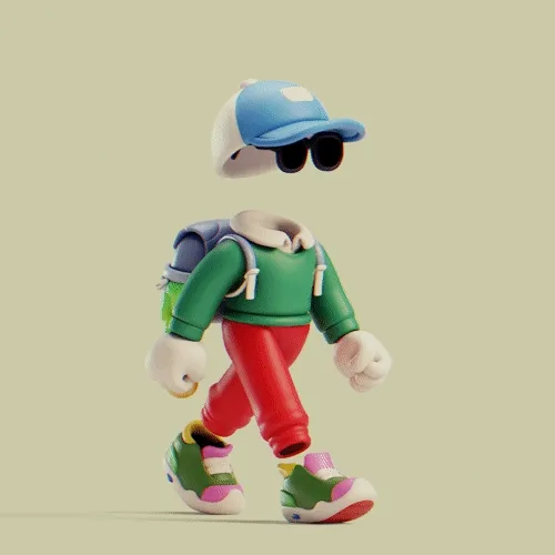 3d Invisible Friends