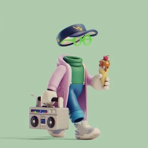 Invisible Friends 3D #3363