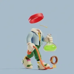Invisible Friends 3D #4538
