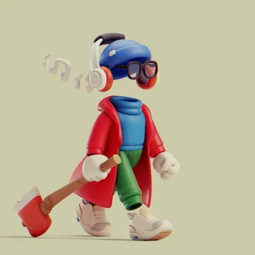 3d Invisible Friends