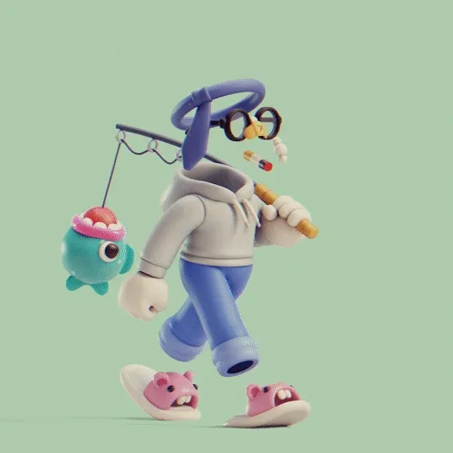 Invisible Friends 3D #4996