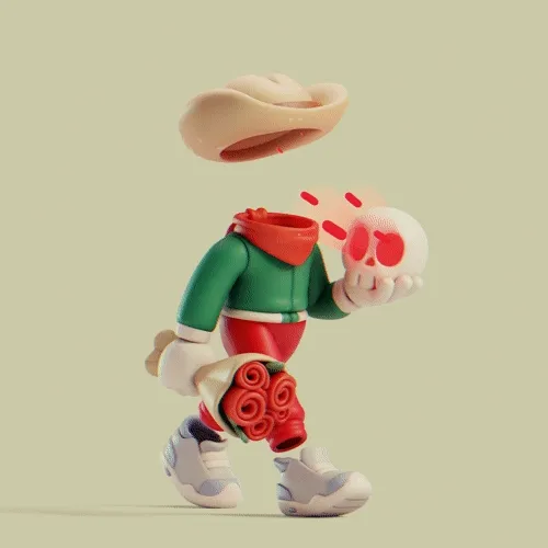 Invisible Friends 3D #1806