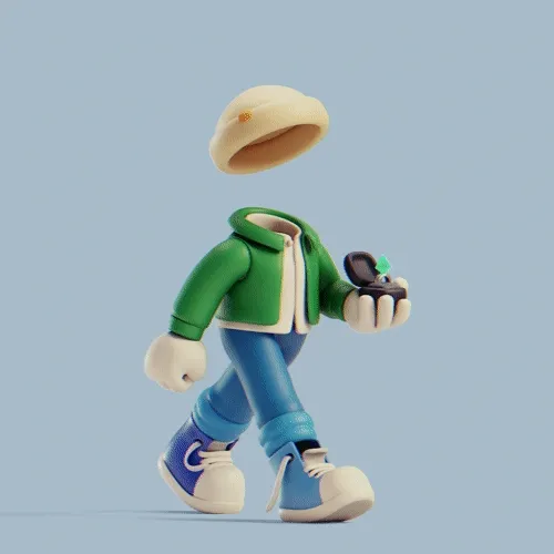 3d Invisible Friends